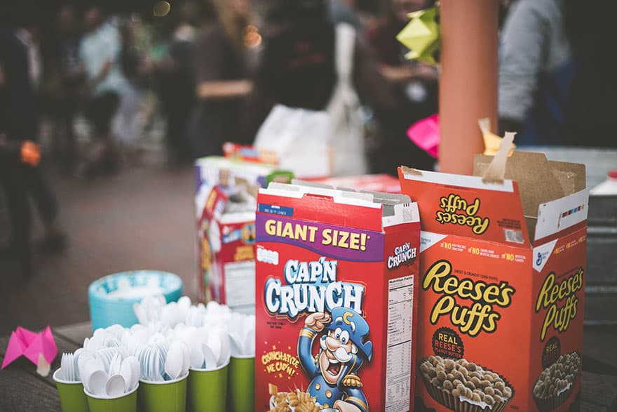 Photo of open cereal boxes by Samantha Gades on Unsplash.com