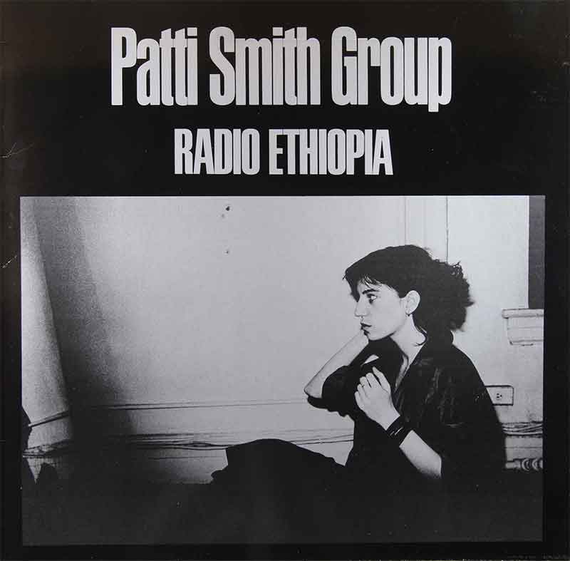 Album cover for Radio Ethiopia (1976) by the Patti Smith Group.