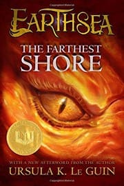 Cover of The Farthest Shore by Ursula K. Le Guin. 