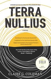 Cover of Terra Nullius by Claire G. Coleman. 